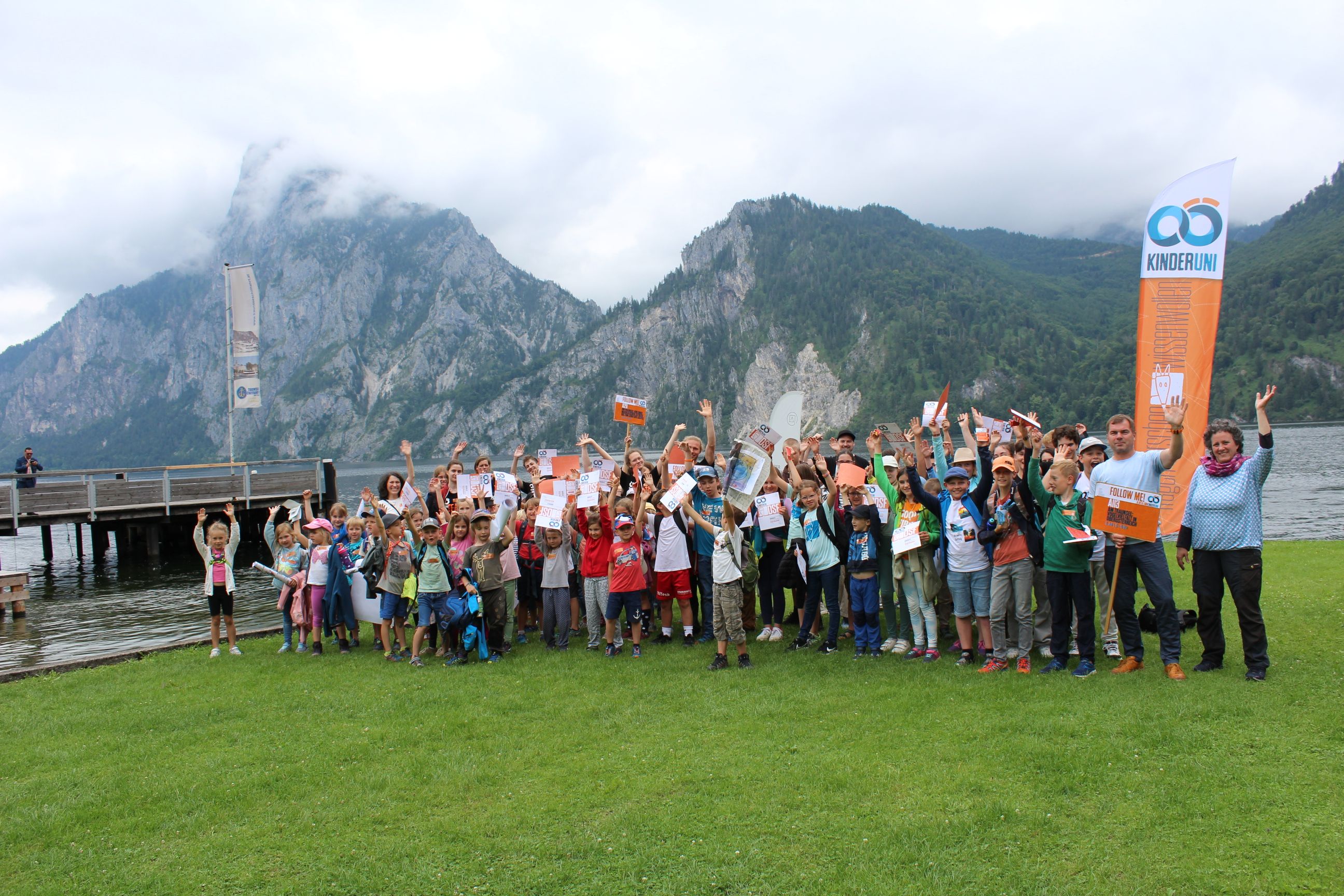 KinderUni Almtal am Traunsee 2024 - Gruppenfoto